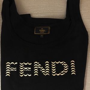 Fendi, 42 medium, black